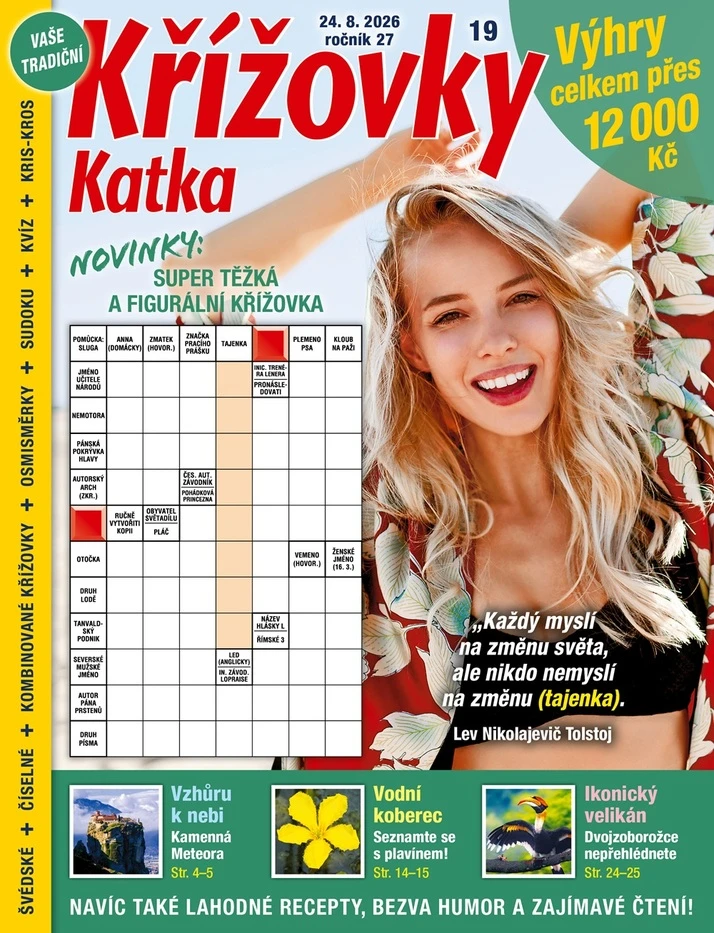 Půlroční tištěné předplatné
