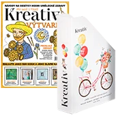 Kreativ – 1 rok + speciál Kreativní výtvarka pro malé i velké + šanon – AKCE