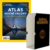 National Geographic – 1 rok + Atlas noční oblohy + pořadač NG – AKCE