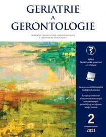Geriatrie a gerontologie