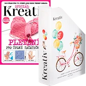 Sada: Kreativ speciál Pletení pro úplné začátečníky + šanon/pořadač