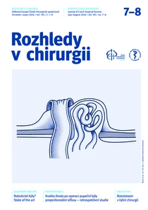 Rozhledy v chirurgii 