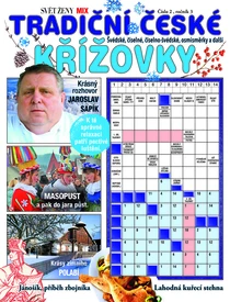 Svět ženy MIX křížovek-Tradiční české křížovky