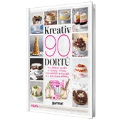 Kreativ kniha - 90 dortů (dotisk 2025)
