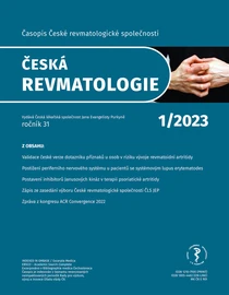 Česká revmatologie