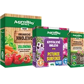 Sada: AgroBio OPAVA sada hnojení (3 produkty - TRUMF zelenina, Petune Surfinie, Inporo zakořeňování)