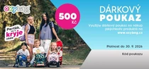 Oxybag.cz - Voucher na slevu 500 Kč. Poukaz se vztahuje na všechno zboží na e-shopu www.oxybag.cz. P