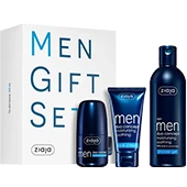 Ziaja - Balíček Men (obsahuje 3 produkty - antiperspirant, sg a pleťový krém)