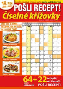 Pošli recept číselné křížovky
